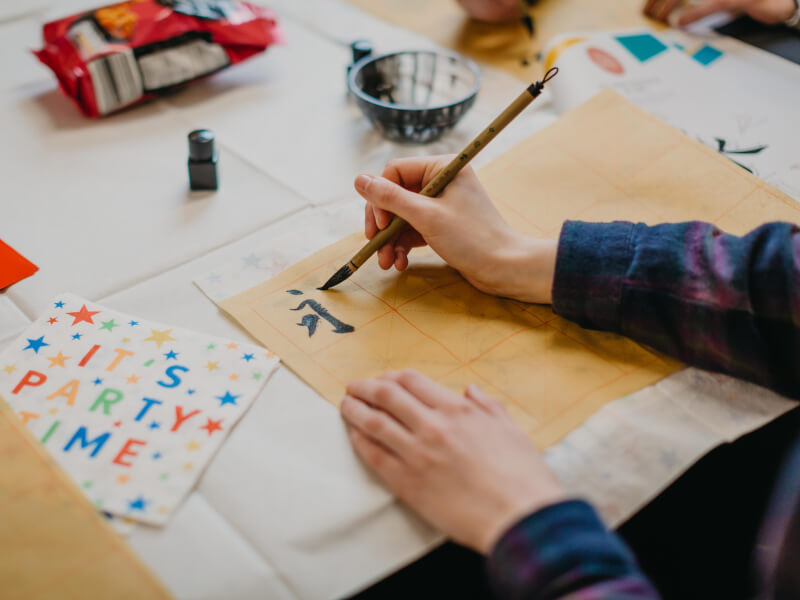 brush lettering classes sydney